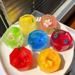 แก้วน้ำอัดลมสีฟ้าสุดฮิตจากอินสตาแกรม ของเล่นบีบเล่นนุ่มนิ่ม แก้เครียด ของขวัญสำหรับเด็กและผู้ใหญ่ ของเล่นคลายเครียด - Product Image 3