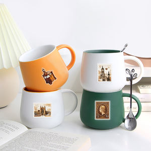 52 Pezzi/Sacchetto Adesivi Decorativi Trasparenti con Lettere Vintage Cartoon, Adesivi Personalizzati in PET per Diari, Scrapbook e Lettere Fai-da-Te - Product Image 4