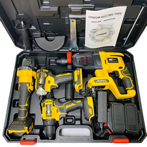<span class=keywords><strong>Atornillador</strong></span> de <span class=keywords><strong>Impacto</strong></span> Inalámbrico de <span class=keywords><strong>20V</strong></span>, 18V, con 2 Baterías de 2.0, 3.0 y 4.0 Ah y Cargador, Kit de Taladro Eléctrico - Product Image 2