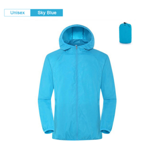 Coupe-vent en peau unisexe, veste de pluie de Camping imperméable, vêtements de Protection solaire à séchage rapide, manteau <span class=keywords><strong>anti</strong></span>-<span class=keywords><strong>uv</strong></span> - Product Image 3