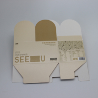 Boîtes en papier pliables écologiques imprimées sur mesure pour l'emballage de café, de collations et de chocolat avec logo personnalisé et design de pliages