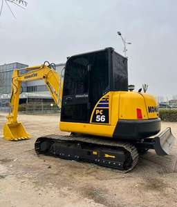 Excavadoras KOMATSU PC56 PC60 PC70 de 5, 6 y 7 toneladas, excavadoras de cadenas de segunda mano de alta calidad en venta - Product Image 3