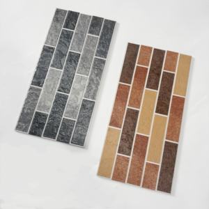 300x600mm parete esterna mattoni 3D concavo convesso antico muro Villa <span class=keywords><strong>casa</strong></span> all'aperto <span class=keywords><strong>piastrelle</strong></span> per parete - Product Image 3