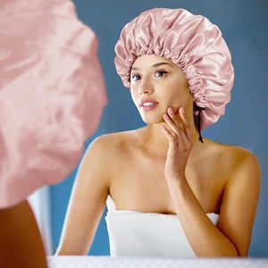Vente directe usine : Ensemble de rouleaux à cheveux en satin sans chaleur pour boucles souples, avec bandeau et bonnets de nuit - Product Image 3