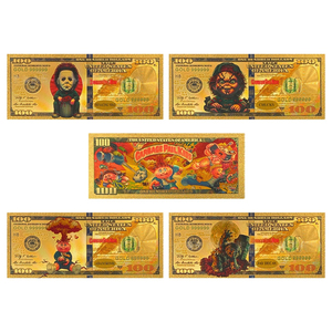 ธนบัตรทองคำ 24K ชุดเต็ม ลายตัวละครภาพยนตร์ ธนบัตรที่ระลึกสำหรับเด็ก ของขวัญเซอร์ไพรส์สนุกๆ สำหรับงานปาร์ตี้ - Product Image 5