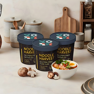 Pâtes Keto Faible en Calories et en Matières Grasses, Nouilles Shirataki, Repas Instantané, Fournisseur d'Aliments en Marque Blanche - Product Image 2