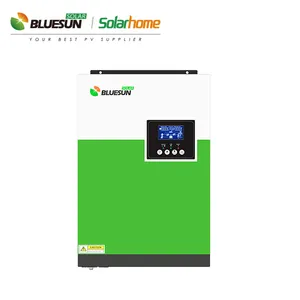 Bluesun Inverter Tenaga Surya, 24V 48V Tegangan Baterai Off Grid 3.5KW 5.5KW