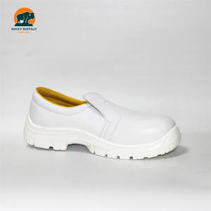 Scarpe Antinfortunistiche Rocky Buffalo Nuovo Design Bianche in Microfibra con Tomaia in Rete Gialla Antiscivolo <span class=keywords><strong>Calzature</strong></span> da Lavoro Basse - Product Image 4