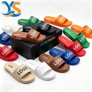 Claquettes personnalisées OEM/ODM avec logo pour couple, claquettes de plage pour <span class=keywords><strong>homme</strong></span>, claquettes personnalisées avec logo 3D, claquettes personnalisées avec logo - Product Image 1