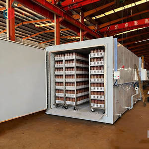 جهاز تعقيم أوتوكلاف للمواد الحيوية بباب مزدوج سعة 10 متر مكعب لمزارع الفطر - Product Image 1