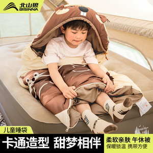 Beishanlang Children Sleeping Bag Rectangular Breathable Envelope Style For Kids School Nap Outdoor Camping - Product Image 2