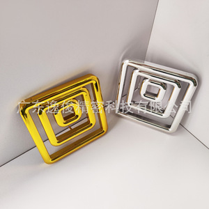 Plastic <b>Sofa</b> Decorative Buckle Square Hollow Accessory 120x120mm Durable Minimalist Design Furniture Hardware - Product Image 5