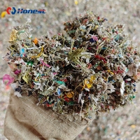 Broyeur spiral anti-blocage à faible consommation d'énergie et faible bruit pour le broyage des déchets plastiques, textiles et fibres