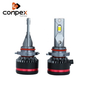 <span class=keywords><strong>Ampoule</strong></span> de phare LED M8 neuve 9005 avec ventilateurs H7 Canbus <span class=keywords><strong>Spot</strong></span> <span class=keywords><strong>12V</strong></span> pour Bronco pour montage universel - Product Image 1