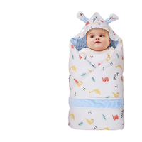 Couette pour bébé 100% coton, respirante, avec motifs de dessins animés d'animaux, fabrication chinoise, rembourrage en fibres, literie