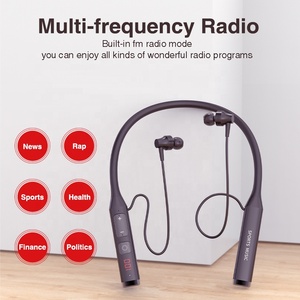 Cuffie Wireless In-Ear con Radio FM per 60 Ore, V5.1, Indicatore LED, Chipset JL, Impermeabili IPX4, Funzione Vivavoce - Product Image 3