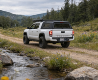 Bâche de benne rétractable en aluminium de 5,5 pieds pour F-150, couverture de camion à opération pliable et déroulante