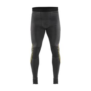 BLAKLADER - 184417349835XS Sous-vêtements pantalons XLIGHT 100% merino Gris foncé/Jaune-EAN 7330509595145 SOUS-VÊTEMENTS THERMIQUES - Product Image 1