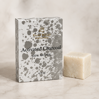 Boîtes à savon biodégradables imprimées avec logo personnalisé, emballages écologiques en papier couché, boîtes pliables pour sérum de soin de la peau
