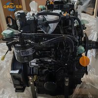 Conjunto de Motor para Excavadora 3TNV70 3TNV76 3TNV82A 3TNV88 3TNV88F para Reemplazo de Motor Diésel de Miniexcavadora Yanmar