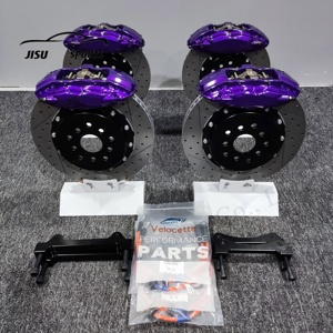 Aggiornamento freno auto a 4 pistoni pinza freno Kit 17 pollici per CRV Q70 Benz W124 <span class=keywords><strong>BMW</strong></span> F35 F30 mitMitsubishi Pajero Nissan Honda Toyota - Product Image 1