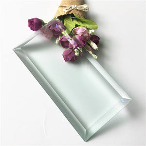 Verre transparent <span class=keywords><strong>extra</strong></span> épais et ultra-petit de 8mm/10mm; Verre poli à bord biseauté pour luminaires - Product Image 4