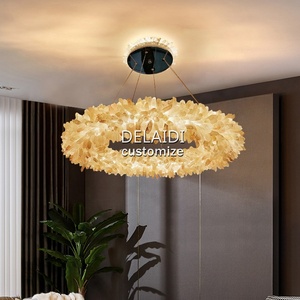 Lampade Decorative cristallo di rocca moderno lineare Led naturale lampadario di cristallo luci pendenti Cristal Lustre - Product Image 6