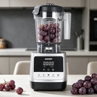Licuadora Pequeña para Cocina con Exprimidor, Mezcladora de Frutas, Carcasa de Plástico ABS, Licuadora para Batidos de Hielo y Leche