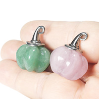 Pendentif Chapeau de Sorcière en Cristal Naturel, Breloque Améthyste pour Halloween, Idéal pour Cadeau de Bijoux, Vente en Gros
