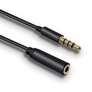 Micrófono Cable de extensión de 2,2 m Cable para teléfono móvil Smartphone Mic micrófono hembra de <span class=keywords><strong>3</strong></span>,5mm a <span class=keywords><strong>3</strong></span>,5mm 4 polos - Product Image 2