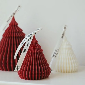 Nueva Llegada, Venta al por Mayor, Decoración Navideña para el Hogar, Aroma y Fragancia, Velas Perfumadas Hechas a Mano con Forma de Árbol de Navidad - Product Image 4