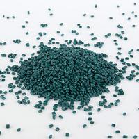 Masterbatch vert composé de LDPE de pigment vert de meilleure qualité pour polymère de marchandise