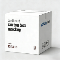 Boîte d'expédition isotherme en carton ondulé réutilisable et écologique pour aliments chauds et surgelés avec doublure isotherme et bande de déchirement