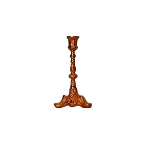 Solid Embossed <b>Candle</b> Stand for Table Centerpiece Solid Embossed <b>Candle</b> Stand Church <b>Candle</b> Stands <b>Copper</b> Plated T-Light <b>Holder</b> - Product Image 3