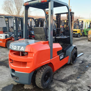 Used Toyota <b>Forklift</b> 3Ton 3m Mini Diesel <b>Forklift</b> with Engine Excellent Condition Japan Original - Product Image 4