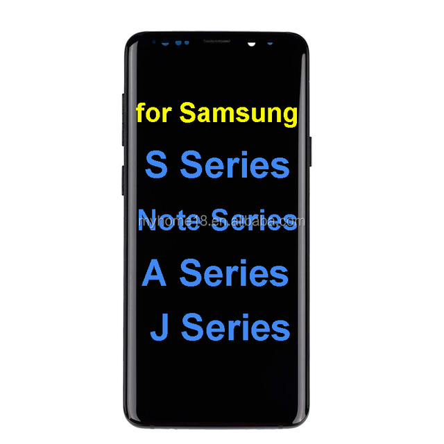 Oled for Samsung S4 S5 S6 S7 Edge S8 Plus S9 S10 S20 S21 S22 Ultra Lcd Displays Original Touch Screen Replacement