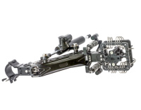 Bras stabilisateur de caméra vidéo professionnel CAME-TV GS10, charge de 2 à 22 livres, amortisseur hydraulique, montage en aluminium et acier inoxydable pour Ronin S/M/MX
