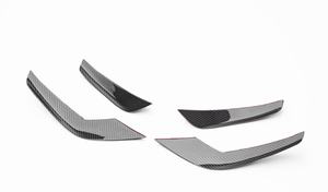 Nuevo Lip Delantero de Fibra de Carbono Seca para <span class=keywords><strong>Audi</strong></span> R8, Protector de Parachoques Pequeño con Recortes para Escape, Instalación con Tornillos, 2017-2024 - Product Image 5