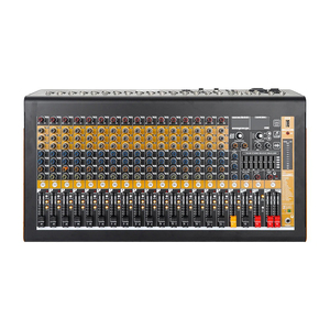 Consola <span class=keywords><strong>Mezcladora</strong></span> <span class=keywords><strong>de</strong></span> <span class=keywords><strong>Audio</strong></span> <span class=keywords><strong>Amplificada</strong></span> MC16P <span class=keywords><strong>de</strong></span> 16 Canales, 2x350W, <span class=keywords><strong>Mezcladora</strong></span> Profesional para Escenarios, KTV, Sistemas PA - Product Image 5