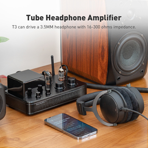 Amplificateur Récepteur Stéréo Fosi Audio 2.1 <span class=keywords><strong>Canaux</strong></span> Bleu 5.0 T3 Classe AB Hi-Fi à Tubes pour <span class=keywords><strong>Casque</strong></span> et Enceintes Passives Domestiques CB - Product Image 5