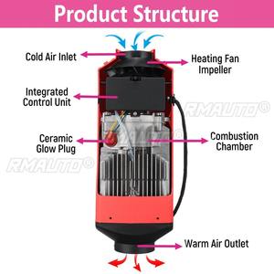 5KW Diesels Car Heater for Trucks Motor Homes Boats <b>Bus</b> LCD Key Switch <b>Remote</b> <b>Control</b> Winter - Product Image 5