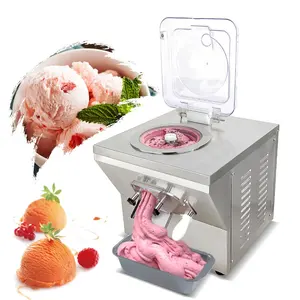 Best Price Food-Grade Blender Large Capacity Vertical Fruits Open Ended Batch Freezer Real Fruit Ice Cream Machine