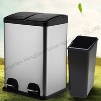 Vente directe d'usine 30L 40L seau de stockage domestique recyclage poubelle classée