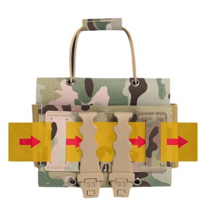 กระเป๋าไนลอน Tushi ลายพราง MOLLE ชุดปฐมพยาบาลทางการแพทย์ยุทธวิธี ifak - Product Image 5