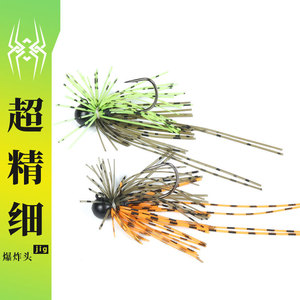 Fish Trainer Jig Bionique à Tête Plombée 0.6g 1.2g 1.8g 2.4g, Leurre pour Black-bass, Matériel de Pêche pour Bassin et Étang - Product Image 2