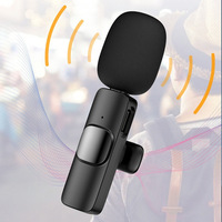 Microphone cravate sans fil portable avec connecteur Type C pour enregistrement vidéo Android/iOS, inclut un kit cravate de style bureau