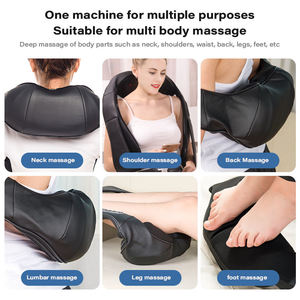 FUNXI FX-998T 2025 Electric Pain Relief Vibration Shiatsu Heated Kneading Timing Control Portable Body Neck Shoulder Massager - Product Image 3