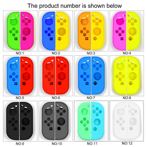 Étui en silicone pour Switch <span class=keywords><strong>Joycon</strong></span>, étui de protection pour Joy-Cons, revêtement anti-huile et antidérapant pour la protection de la poignée pour Switch <span class=keywords><strong>Joycon</strong></span> - Product Image 3