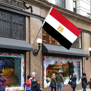 Drapeau égyptien sur mesure de grande taille, style fanion géant, fabriqué avec un mât en fibre de verre durable - Product Image 4