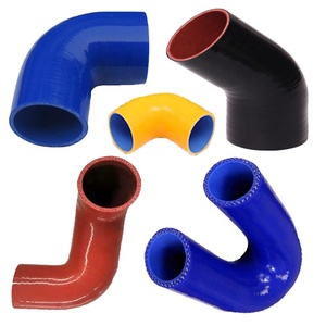 Tuyau <span class=keywords><strong>de</strong></span> raccordement flexible haute performance pour intercooler, coudes en caoutchouc silicone pour automobile, 45, 90, 135, 180 degrés - Product Image 2
